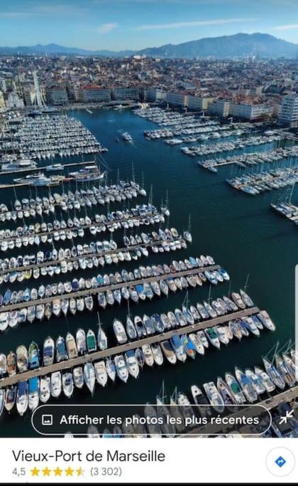 Studio Coin Nuit, Entre Plage Et Centre Marseille Eksteriør bilde